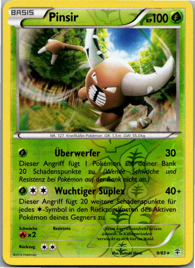 Pinsir 9/83 Generationen – Vorderseite