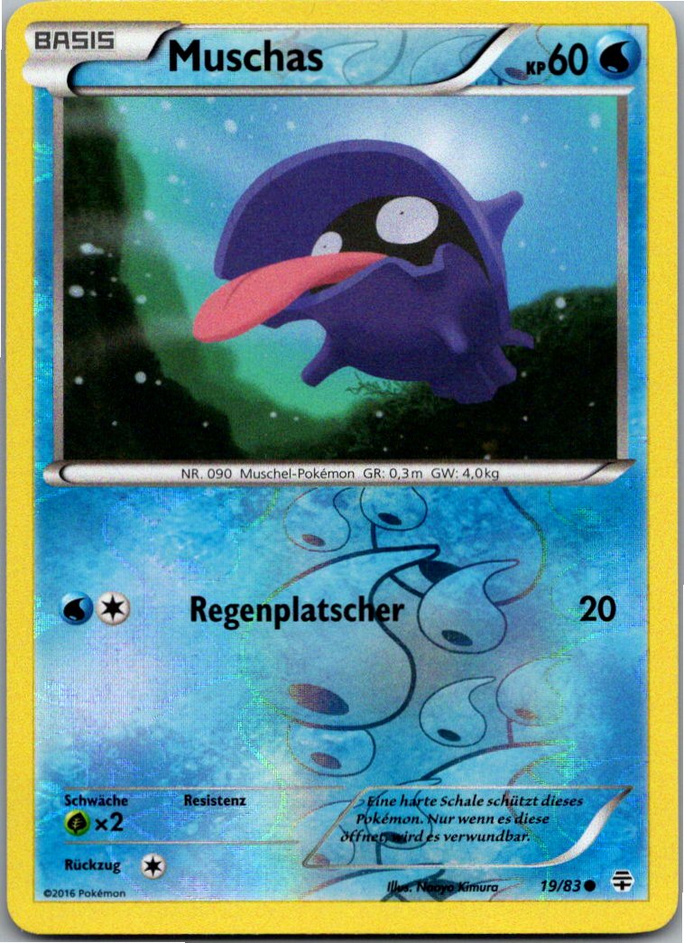 Muschas 19/83 Generationen – Vorderseite