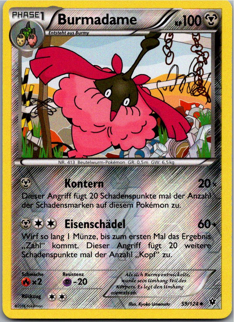 Burmadame 59/124 Schicksalsschmiede – Vorderseite
