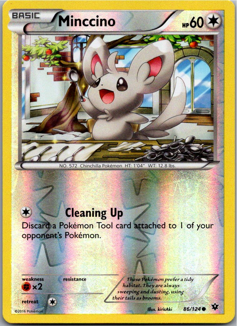 Minccino Picochilla 86/124 Schicksalsschmiede – Vorderseite