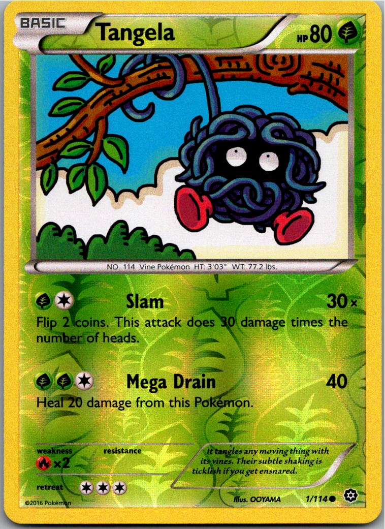 Tangela 1/114 Dampfkessel – Vorderseite