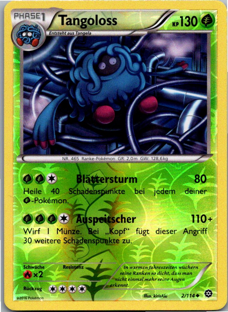 Tangoloss 2/114 Dampfkessel – Vorderseite