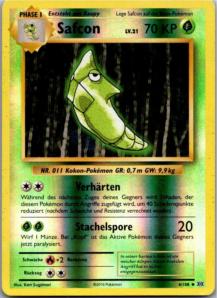 Safcon 4/108 Evolution – Vorderseite