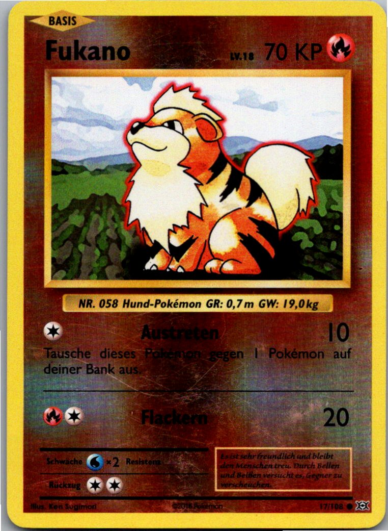 Fukano 17/108 Evolution – Vorderseite