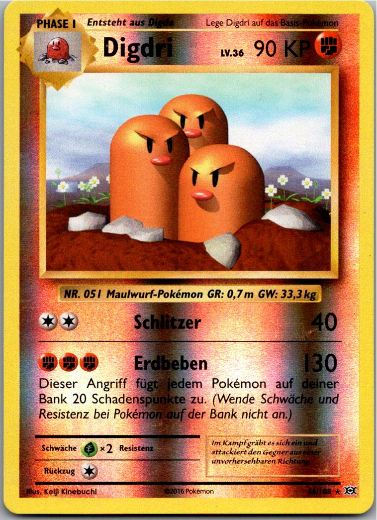 Digdri 56/108 Evolution – Vorderseite