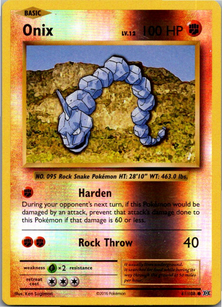 Onix 61/108 Evolution – Vorderseite