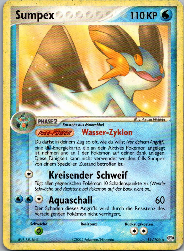 Sumpex 11/106 EX Smaragd – Vorderseite