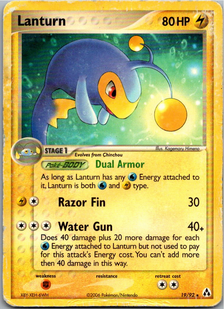 Lanturn 19/92 EX Legend Maker – Vorderseite