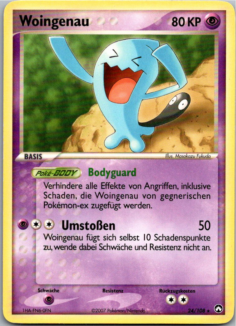 Woingenau 24/108 EX Power Keepers – Vorderseite