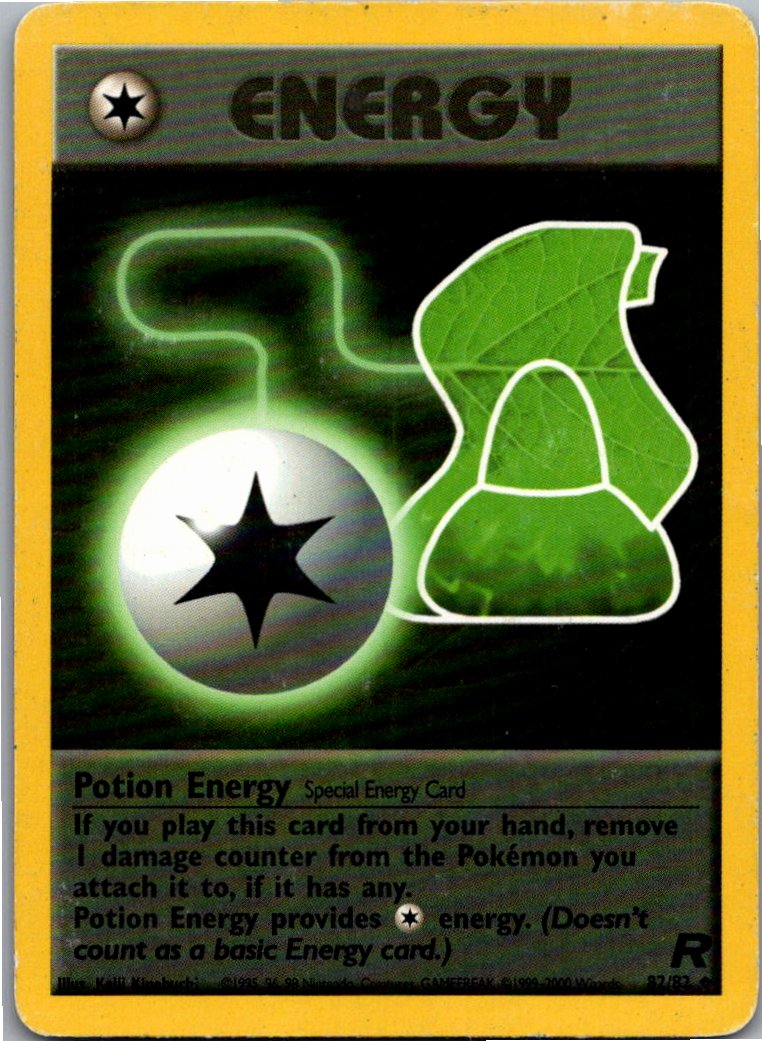 Potion Energy Trank-Energie 82/82 Team Rocket – Vorderseite