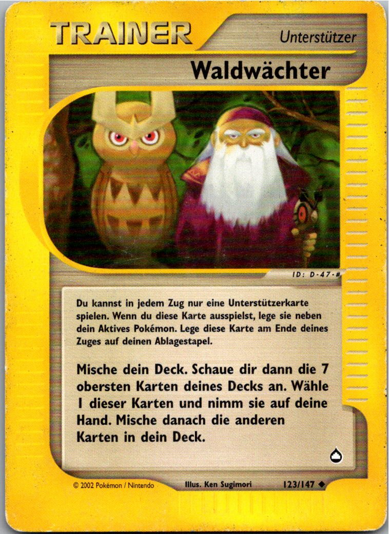 Waldwächter 123/147 Aquapolis – Vorderseite