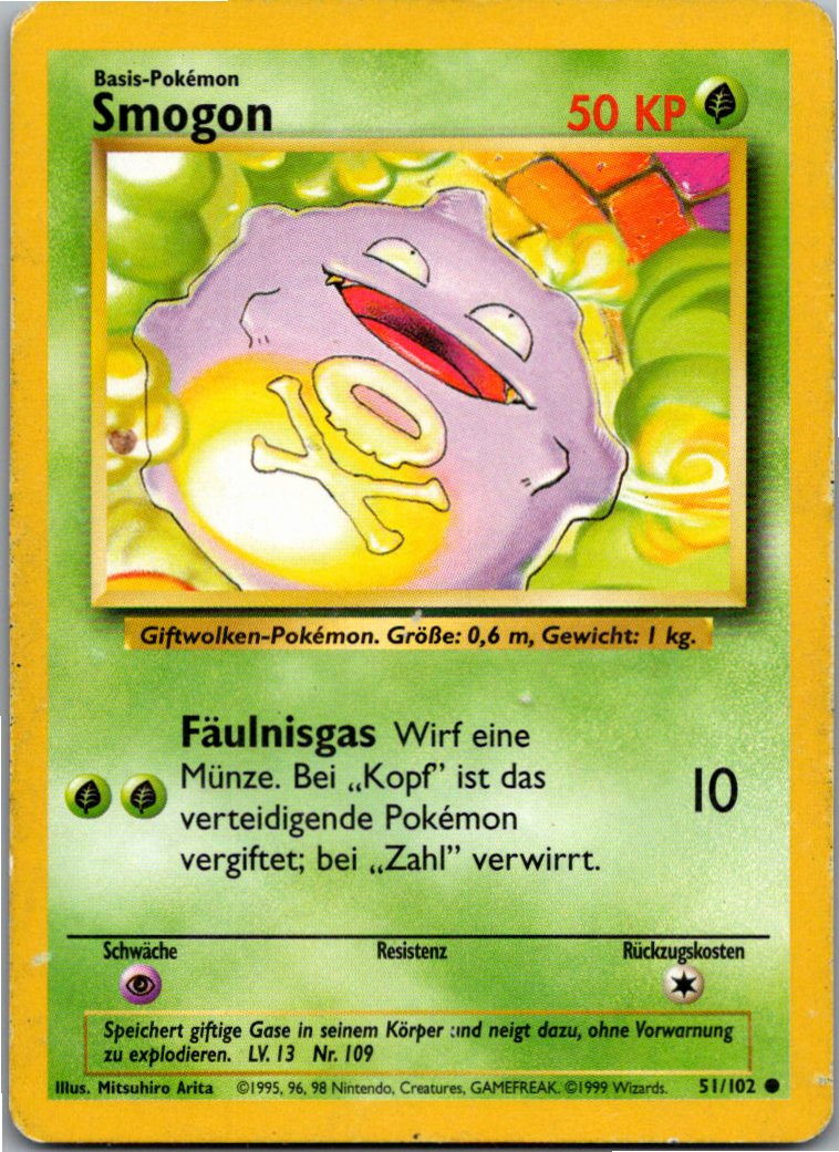 Smogon 51/102 Grundset – Vorderseite