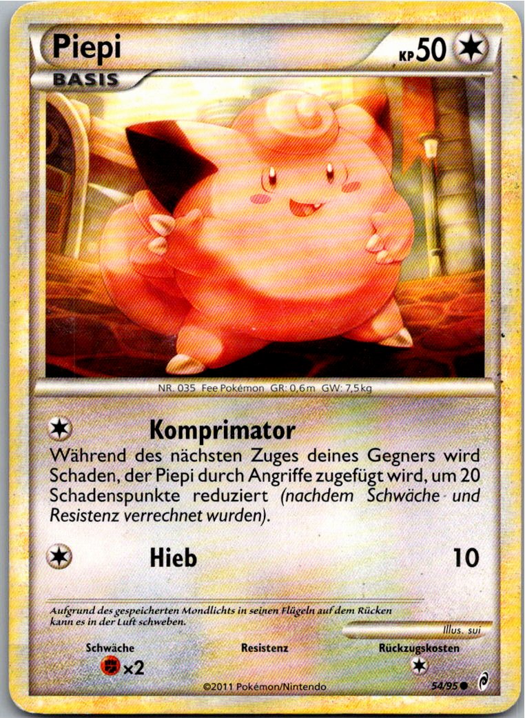Piepi 54/95 Ruf der Legenden – Vorderseite