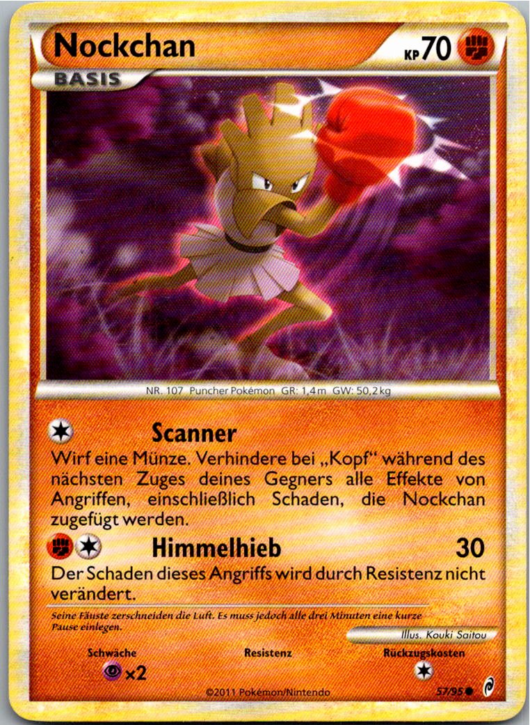 Nockchan 57/95 Ruf der Legenden – Vorderseite