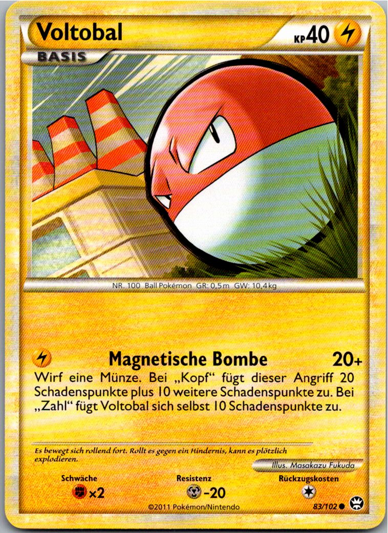 Voltobal 83/102 Triumph – Vorderseite