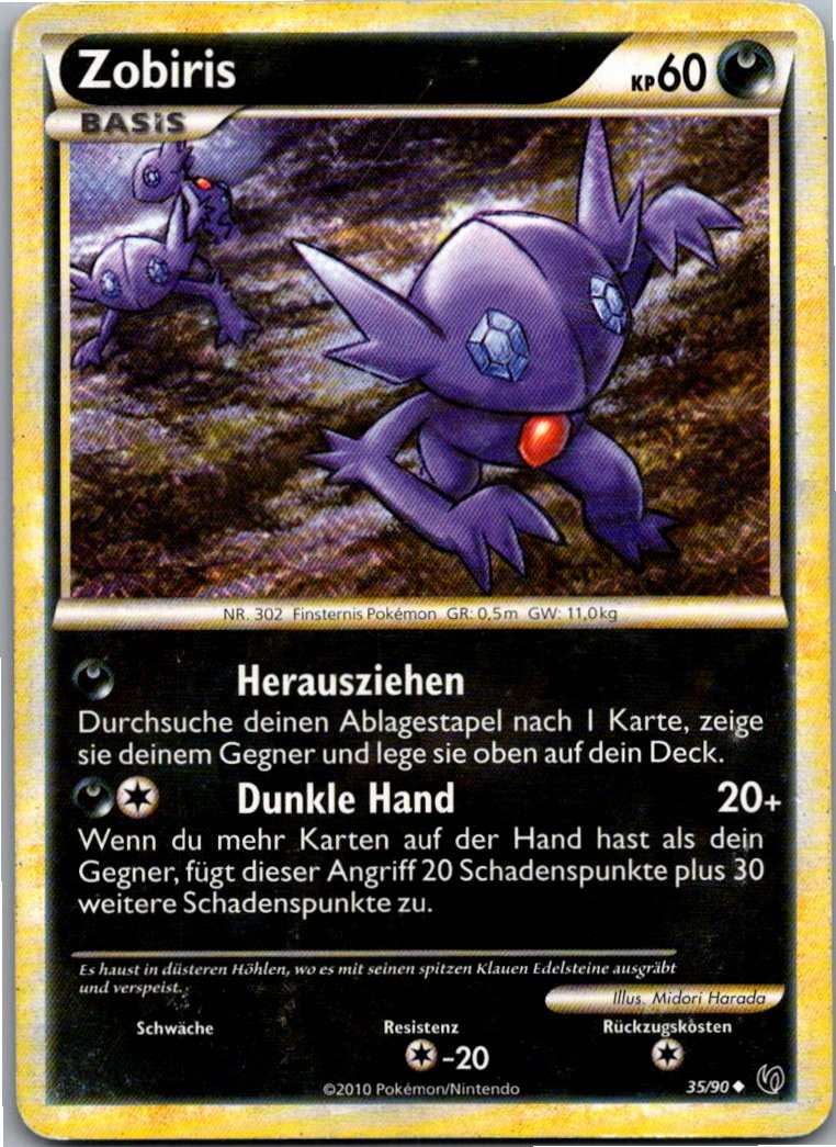 Zobiris 35/90 Unerschrocken – Vorderseite