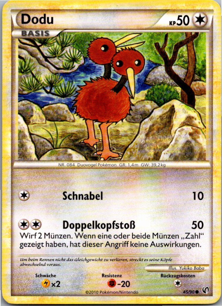 Dodu 45/90 Unerschrocken – Vorderseite
