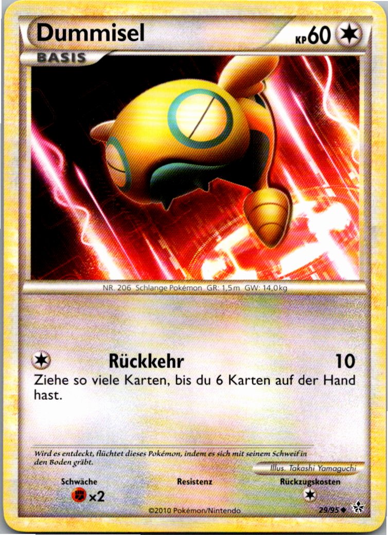 Dummisel 29/95 Entfesselt – Vorderseite