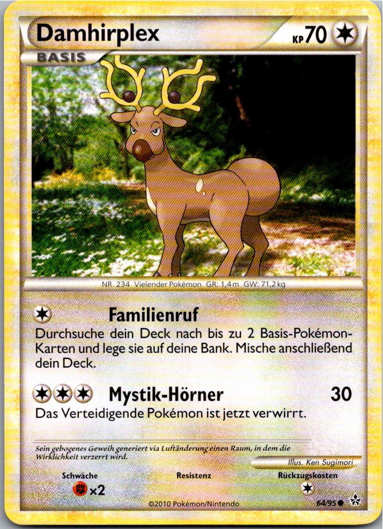 Damhirplex 64/95 Entfesselt – Vorderseite