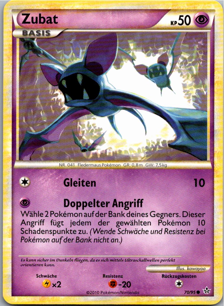 Zubat 70/95 Entfesselt – Vorderseite