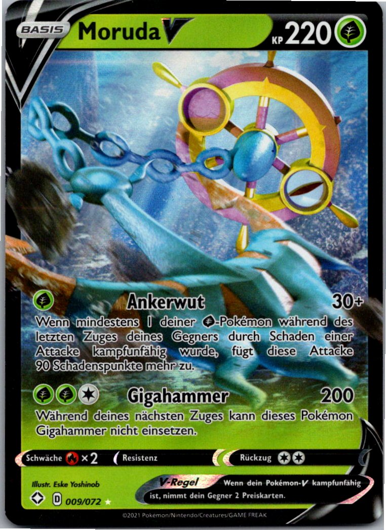 Dhelmise V 009/072 Glänzendes Schicksal – Vorderseite
