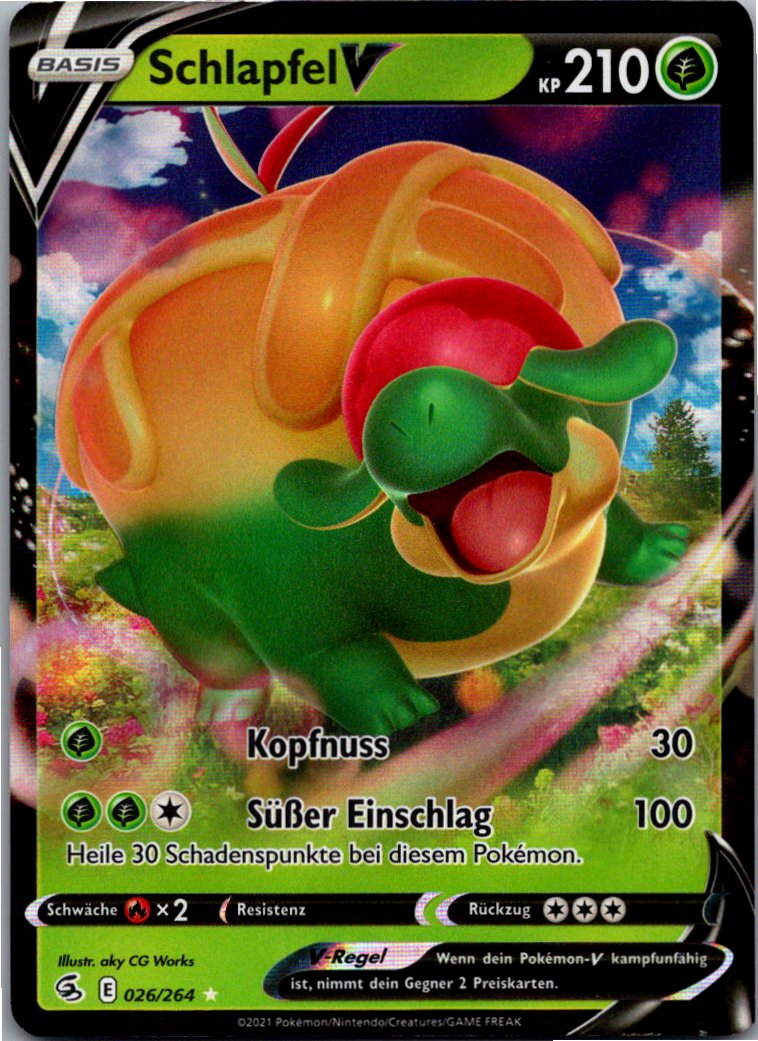 Schlapfell V 026/264 Fusionsangriff – Vorderseite