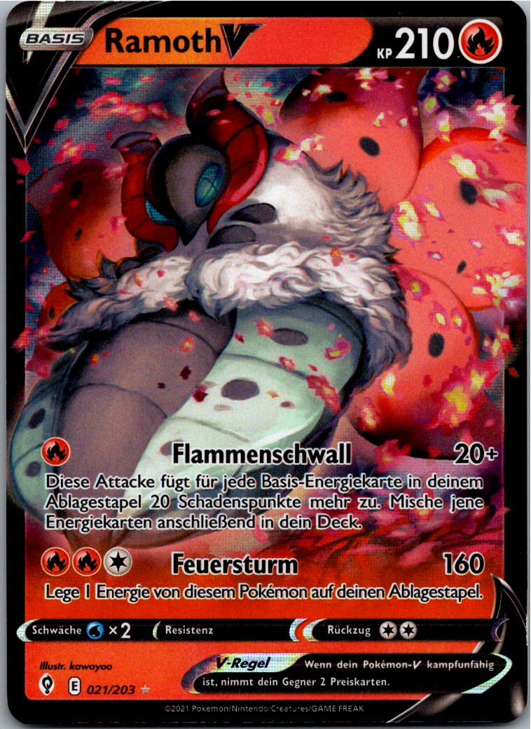 Ramoth V 021/203 Drachenwandel – Vorderseite