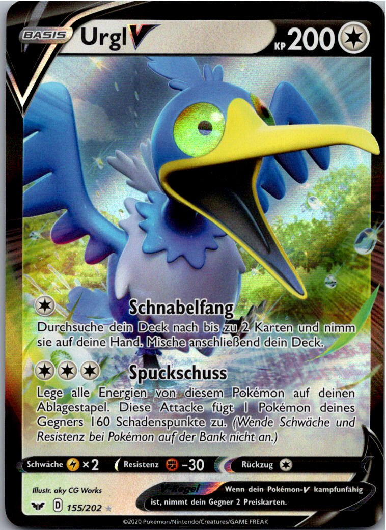 Urgl V 155/202 Schwert & Schild – Vorderseite