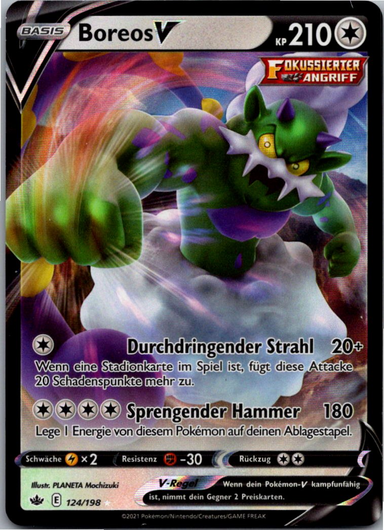 Boreos V 124/198 Schaurige Herrschaft – Vorderseite