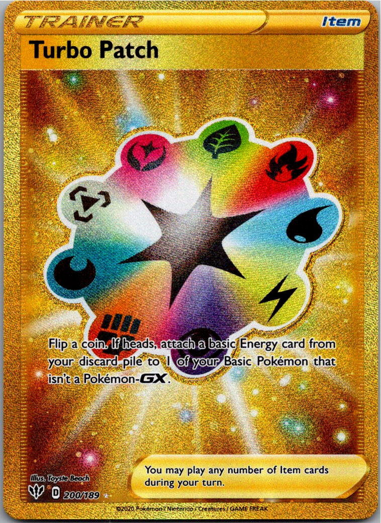 Turbo Patch Turbopflaster 200/189 Flammende Finsternis – Vorderseite