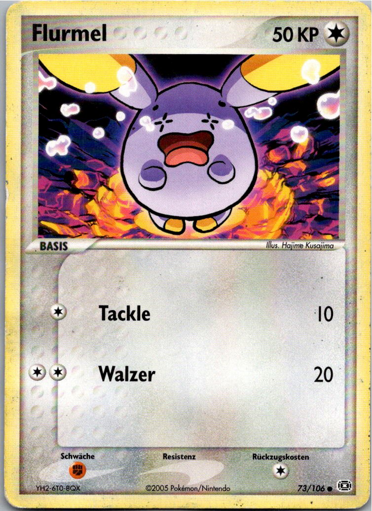 Flurmel 73/106 EX Smaragd – Vorderseite