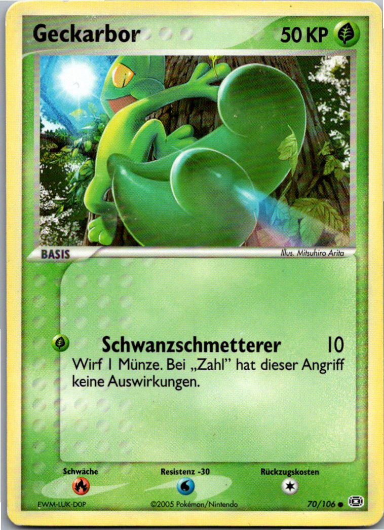 Geckarbor 70/106 EX Smaragd – Vorderseite