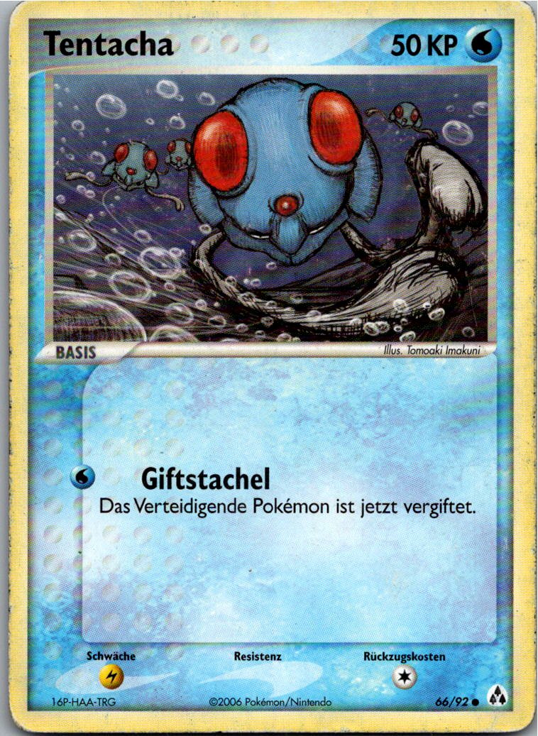 Tentacha 66/92 EX Legend Maker – Vorderseite