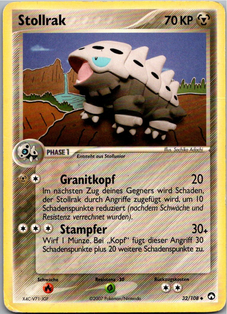 Stollrak 32/108 EX Power Keepers – Vorderseite