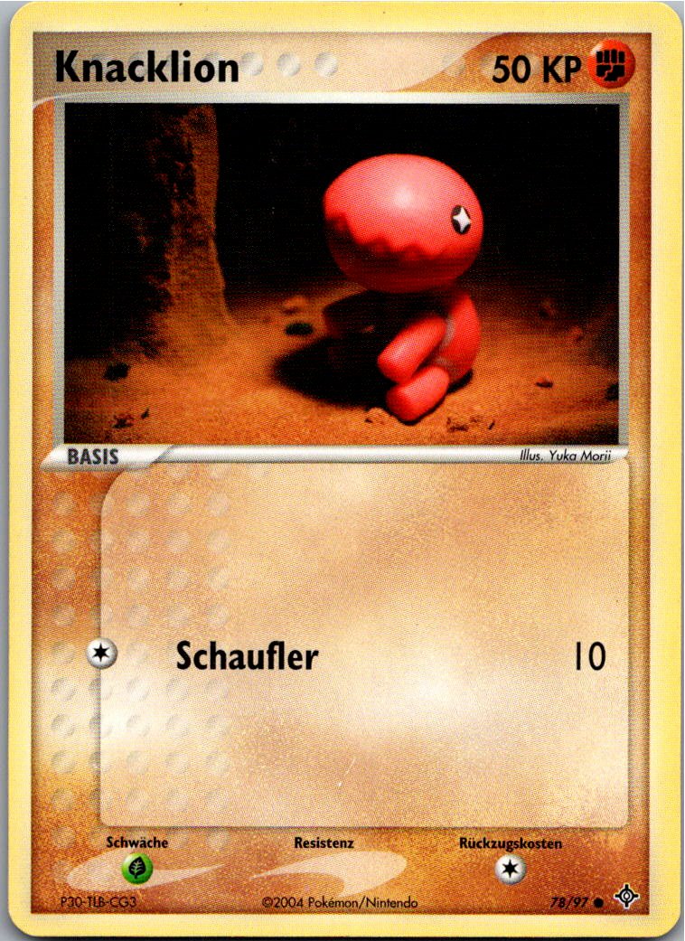 Knacklion 78/97 EX Drache – Vorderseite