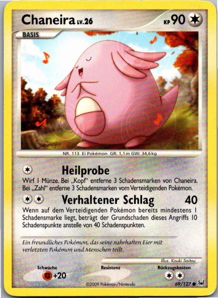 Chaneira 69/127 Platin – Vorderseite