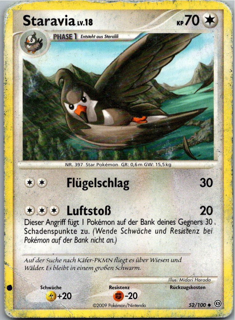 Staravia 52/100 Sturmtief – Vorderseite