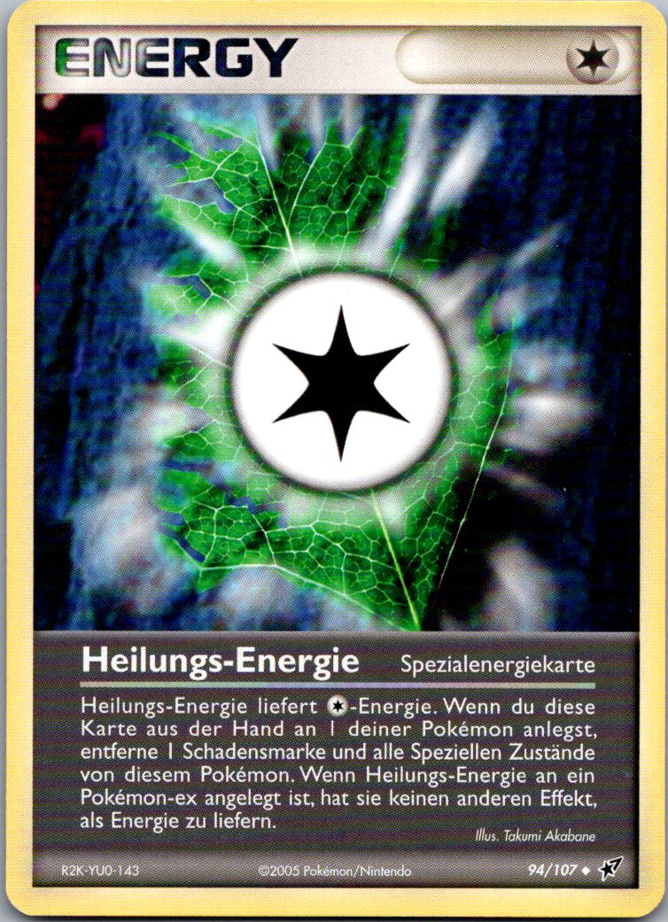 Heilungs-Energie 94/107 EX Deoxys – Vorderseite