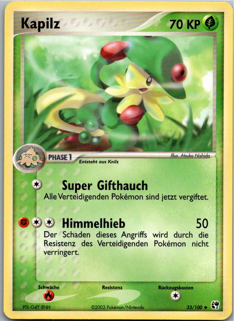 Kapilz 33/100 EX Sandsturm – Vorderseite