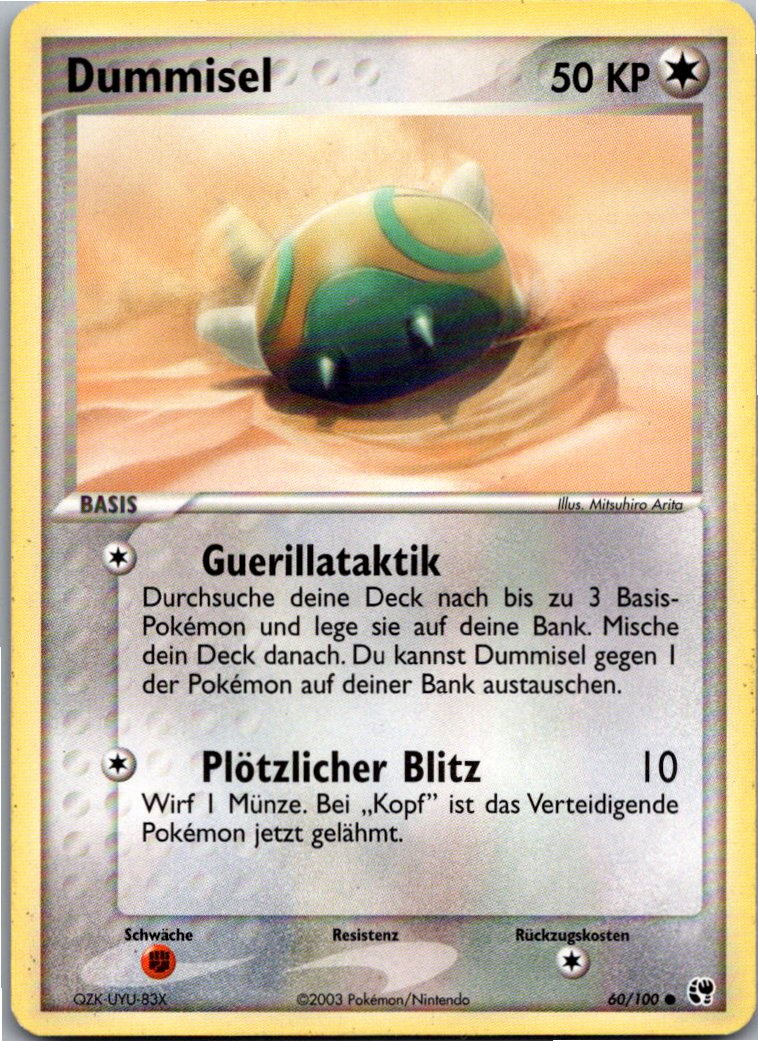 Dummisel 60/100 EX Sandsturm – Vorderseite