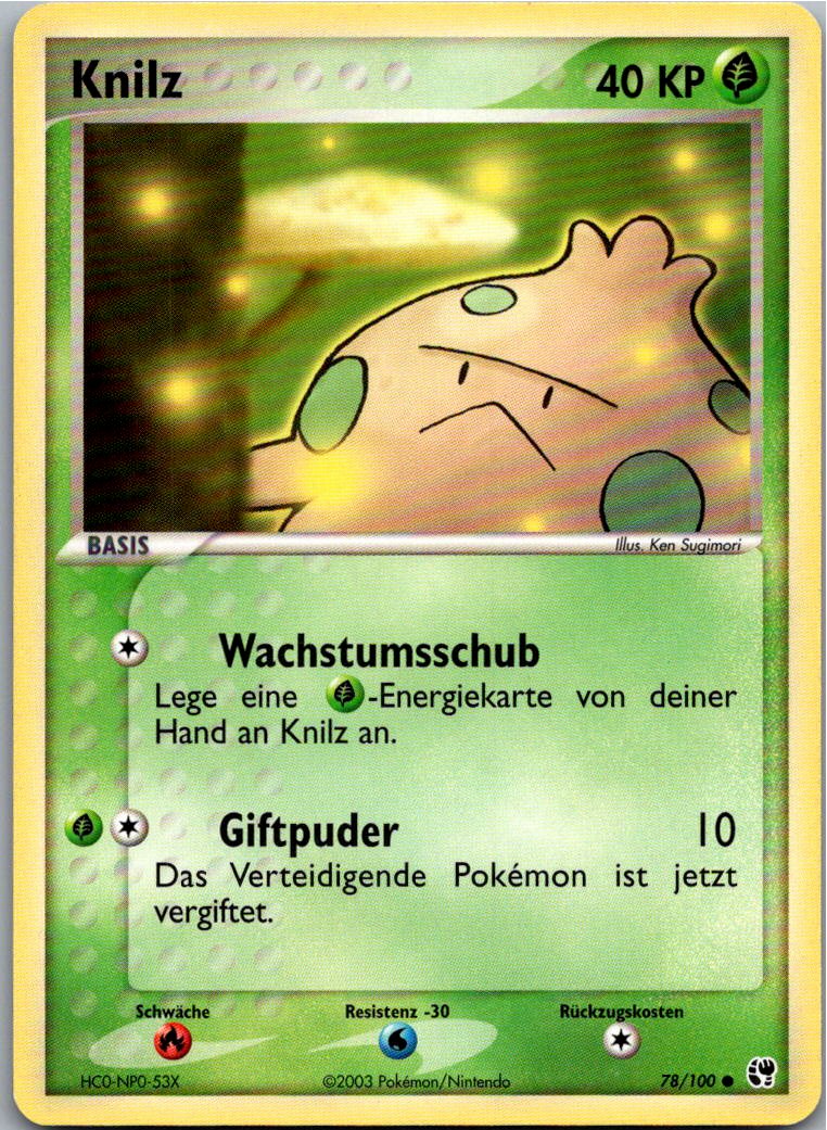Knilz 78/100 EX Sandsturm – Vorderseite