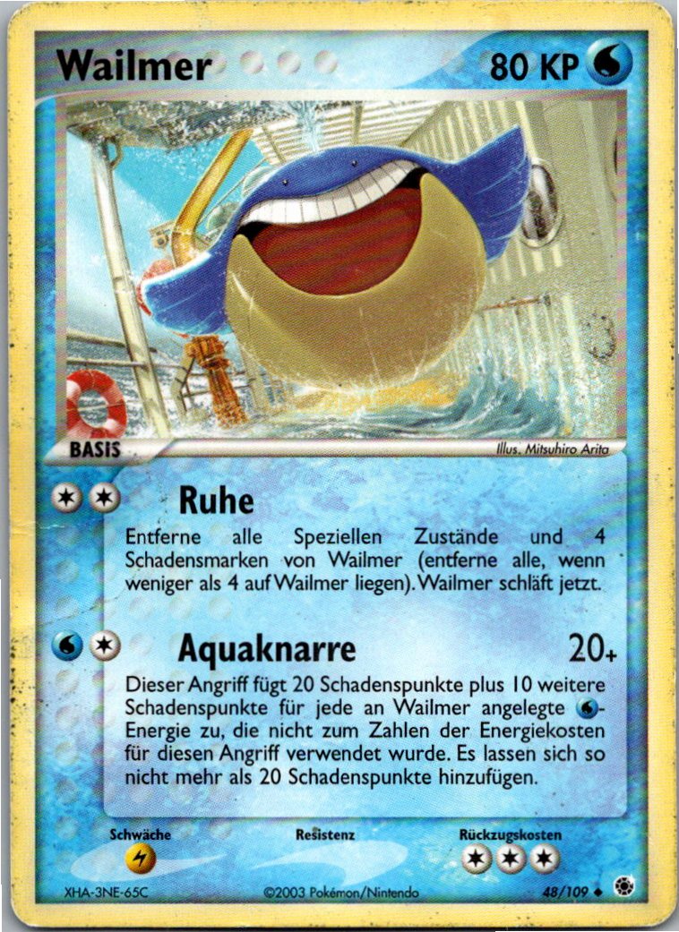Wailmer 48/109 EX Rubin & Saphir – Vorderseite