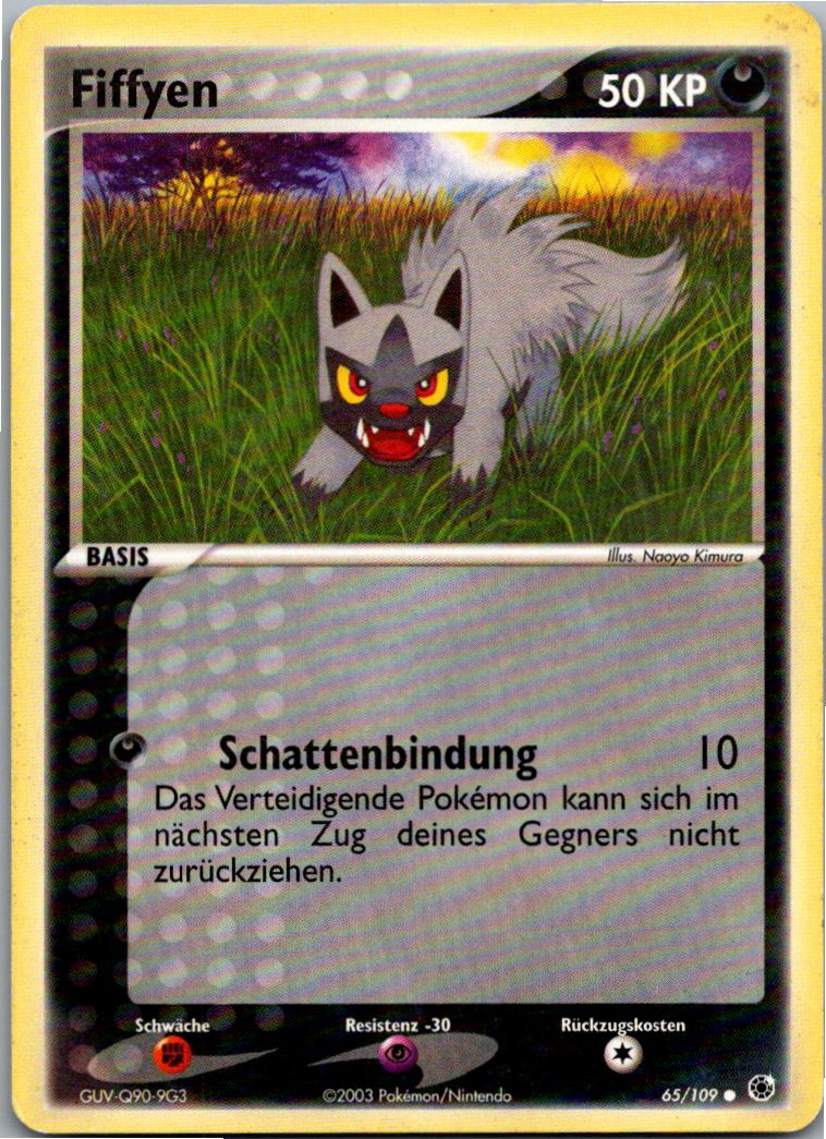 Fiffyen 65/109 EX Rubin & Saphir – Vorderseite