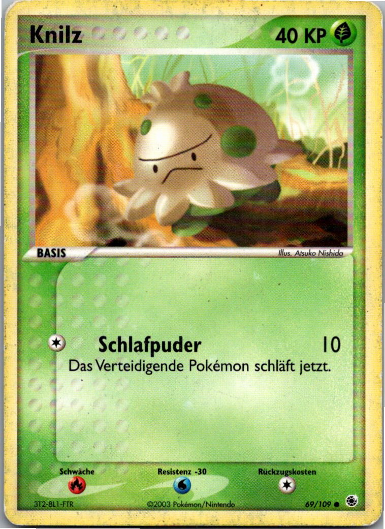 Knilz 69/109 EX Rubin & Saphir – Vorderseite