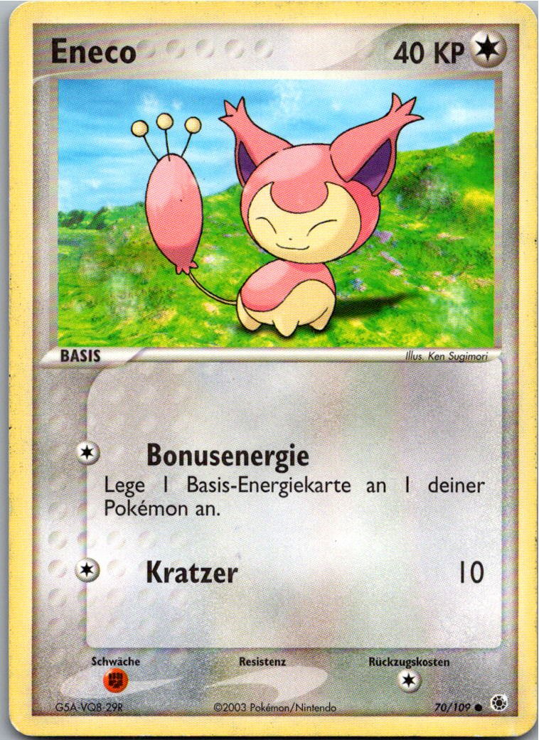 Eneco 70/109 EX Rubin & Saphir – Vorderseite