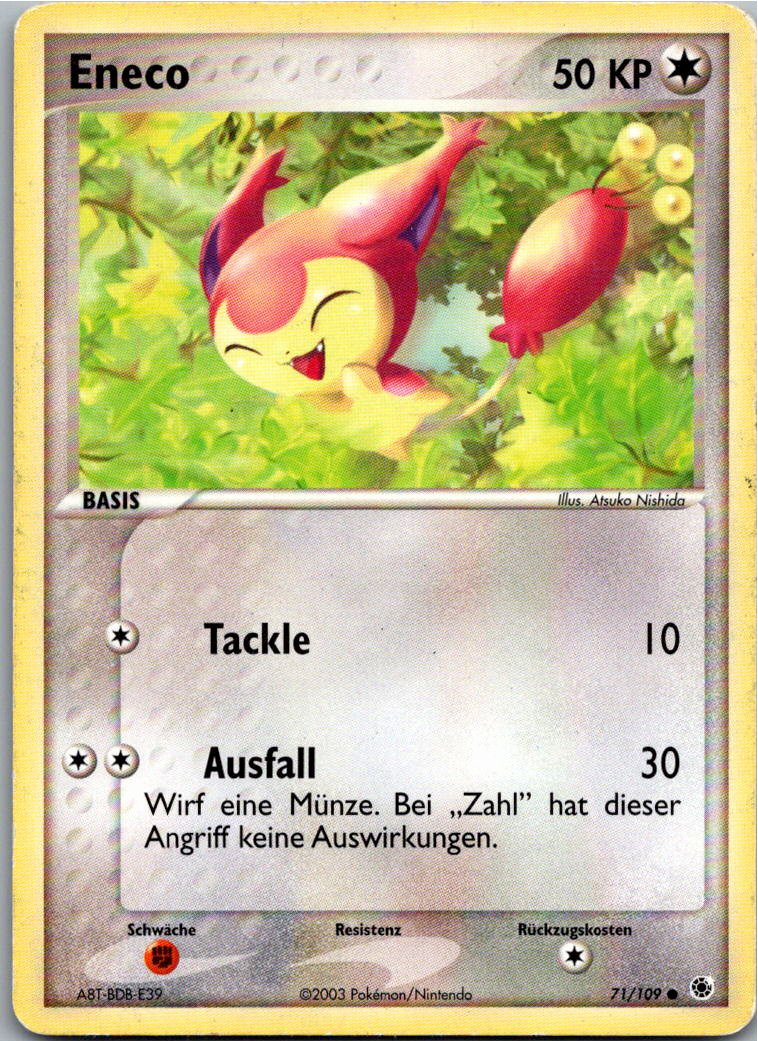 Eneco 71/109 EX Rubin & Saphir – Vorderseite