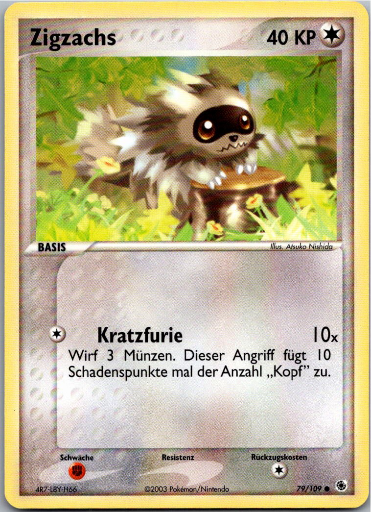 Zigzachs 79/109 EX Rubin & Saphir – Vorderseite