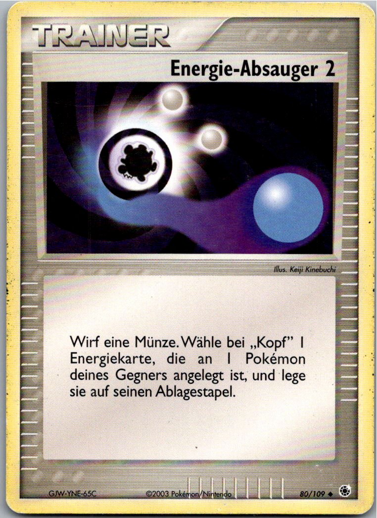 Energie-Absauger 2 80/109 EX Rubin & Saphir – Vorderseite