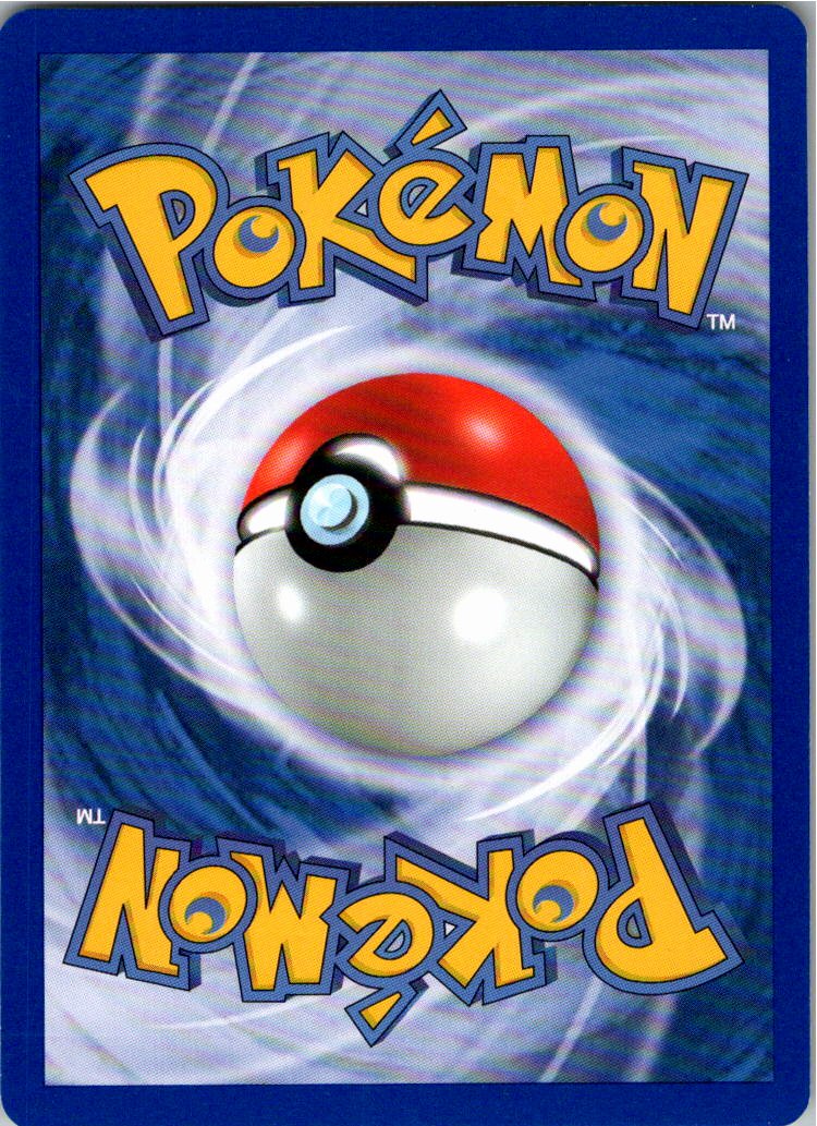 Poke Ball 86/109 EX Rubin & Saphir – Rückseite
