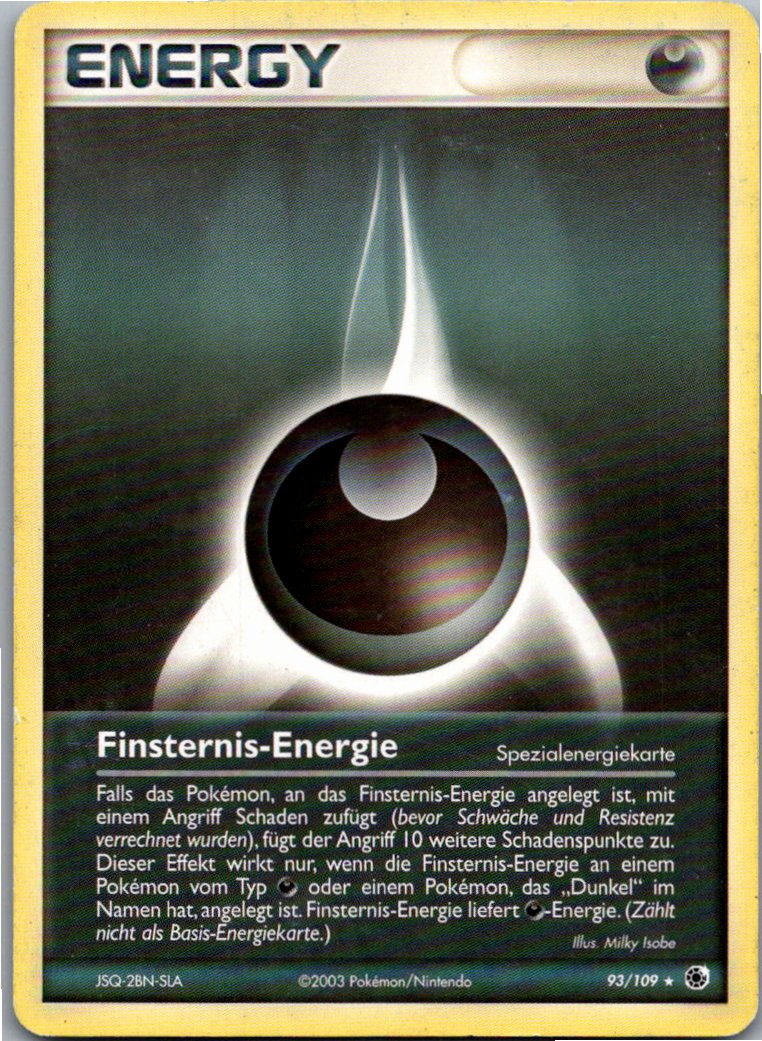 Finsternis-Energie 93/109 EX Rubin & Saphir – Vorderseite